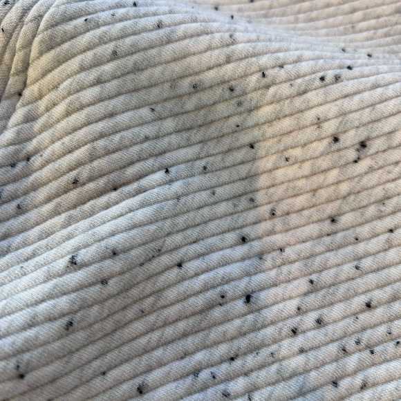 Sweaty Betty Radiant 1/4 zip ribbed Heathered heavyweight sweatshirt. Boxy. EUC - Picture 16 of 16